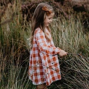 Beautiful Little Cotton Clothes, Baby/Toddler Gingham Dress